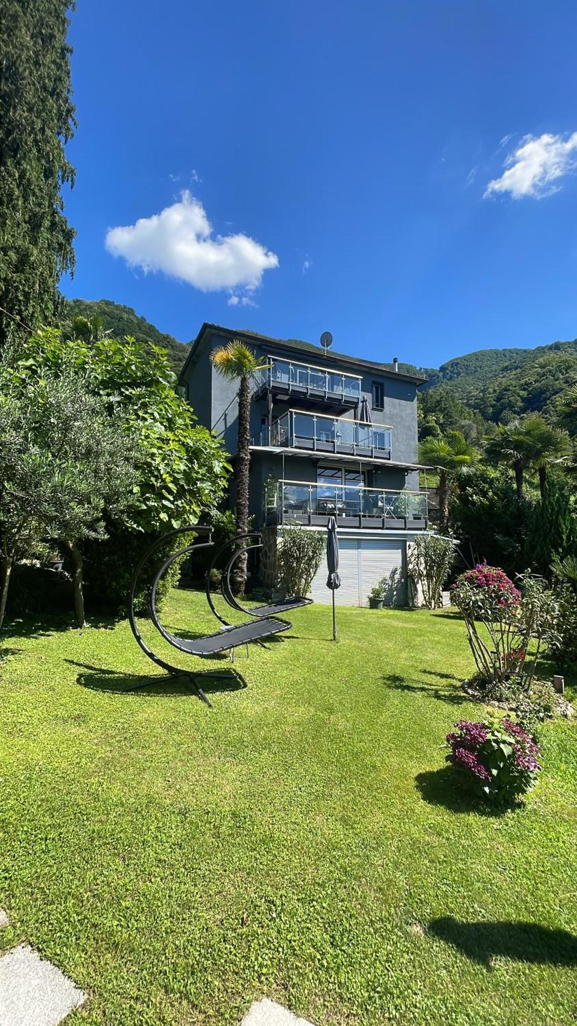Cs Casa Serena Gambarogno Exterior foto